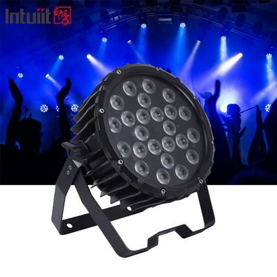 الألومنيوم 82W RGB LED Par Light LED DMX مرحلة Flat Par Light ضوء مرحلة LED رقيق للغاية