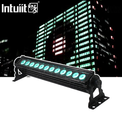 إضاءة المسرح LED DMX 512 RGB LED Light الحانات الخطي المبنى ديسكو نادي المسرح الزفاف LED غسالة الحائط الضوء في الهواء الطلق
