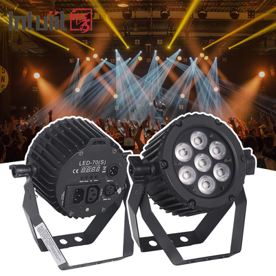 ضوء مدعوم بموجب DMX 22W RGBW DJ Par الإضاءة المسرحية أضواء الحفلات