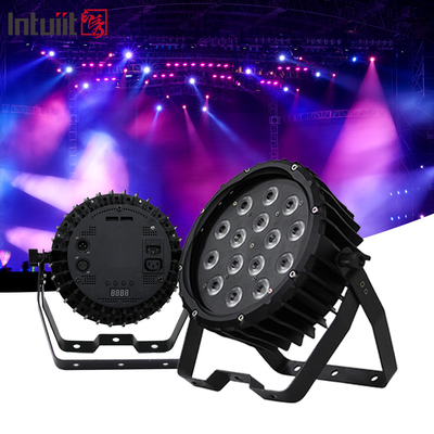 مصابيح الدي جي بار للمسرح - 90W LED Par Can Light RGBW DMX Control Uplights لحفلات الزفاف في الكنيسة