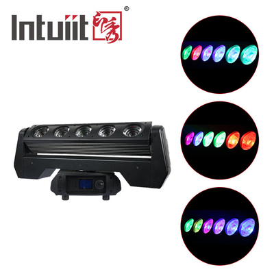5x40W RGBW Head Moving Rotating Light Bar إضاءة المسرح المهنية 4in1 نادي بار المسرح الأداء Head Light