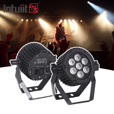 7 مصابيح 22W LED Par Stage RGB ضوء ديسكو Dmx512 ضوء المسرح للحفلات DJ الحدث