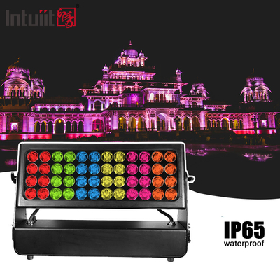 IP65 مضاد للماء لون المدينة rgbw غسالة الحائط مصباح المبنى 1500w RGBW 4in1 أدى إلى ضوء المدينة الملون في الهواء الطلق