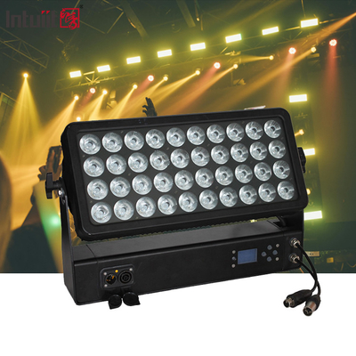 مضاد للماء 400W RGBW 4In1 غسل ضوء المدينة لون IP65 LED غسالة الحائط للخارج