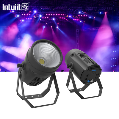 200w RGBW Dmx512 COB الضوء الألومنيوم مصابيح المسرح ستوديو المسرح Cob Led Par Light