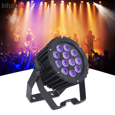 4 في 1 LED داخلي مصباح ميني بار 12x3w RGB Par Light الحفلات الفنادق