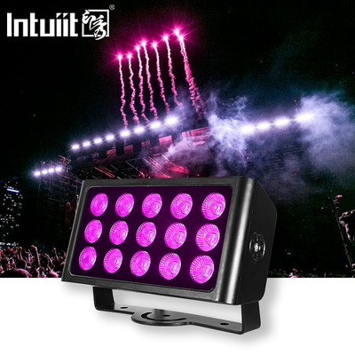 ضوء المسرح مربع 15x5w Ip65 مقاوم للماء غسل الجدار