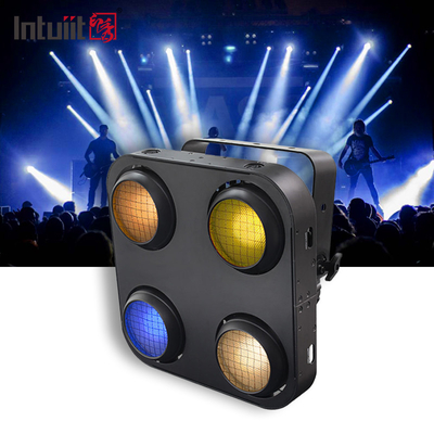 مضاد للماء 4 عيون COB LED العمى المسرحي 4 * 90W مضاد للماء في الهواء الطلق LED COB عمى الضوء