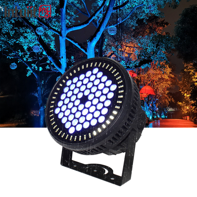 60*12W Rgbw 4In1 Led Par Can Light 60Pcs حفلة Dmx في الهواء الطلق DJ Led Par Light