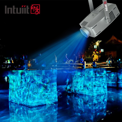 200W مضاد للماء LED تأثير موجة المياه الضوء DMX512 LOGO مشروع تأثير المياه الإضاءة