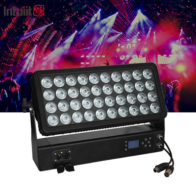 400 واط للخارج مضاد للماء مدينة لون 40x10 واط RGBW 4in1 LED غسيل الحائط الضوء IP65