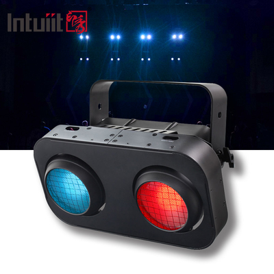 200W 2in1 العيون LED COB أضواء الجمهور للدي جي ديسكو بار نادي حلقة المسرح أضواء العمياء