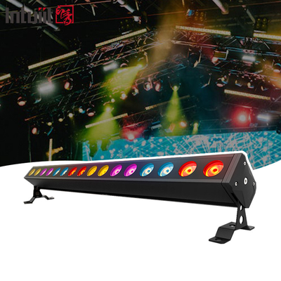 16*5W DMX LED BAR RGBW 4IN1 LED Stage Dmx512 غسالة الحائط أضواء ديسكو داخلية