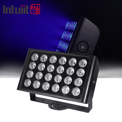 24x10W RGBW 4 في 1 خارجية IP65 LED غسالة الحائط ضوء الفيضان