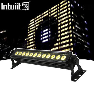12X3W مصابيح LED المرحلة ضوء الألومنيوم المقصورة DMX مصابيح LED ستروب أضواء غسالة الحائط