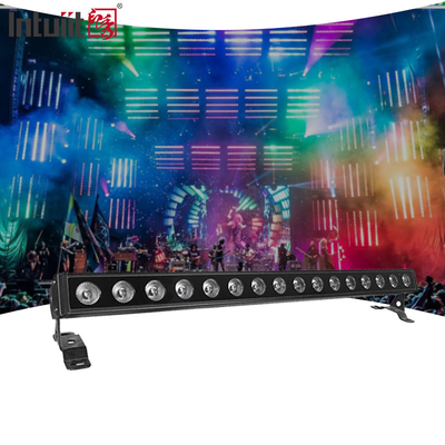LED Bar RGBW 4 في 1 16x5W DMX LED Stage Dmx512 غسالة الحائط في الهواء الطلق في الداخل ضوء ديسكو