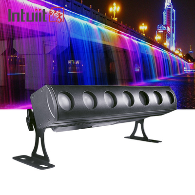 7x15W RGBW DMX LED غسيل الحانة الضوء ديسكو المرحلة الأحداث مشروع غسيل الضوء للحفلات الزفاف