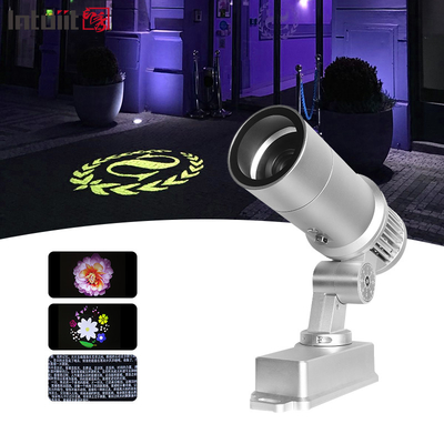 60W GOBO مشروع ضوء الشركة الشركة العرس مطعم متجر الفندق الشعار مصباح التصوير مركز التسوق الإعلانات