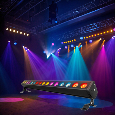 ضوء LED للخارج مقاوم للماء IP65 غسالة الحائط 16 * 5W DMX512 RGBW ألومنيوم الإضاءة المسرحية