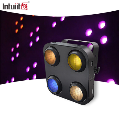 Ip65 4x90W Amber Warm White Led Cob Audience Blinder Light Outdoor Waterproof 4 Eyes Peaky Blinders الضوء الخارجي المقاوم للماء 4 عيون