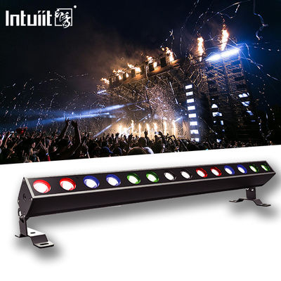 DMX512 14*10w RGBW 4in1 بيكسل LED غسالة جدران شريط IP65 مقاوم للماء Dj حفلات الزفاف المدينة الأحداث المسرح في الهواء الطلق LED غسل الضوء