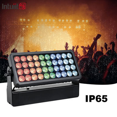 40 * 10W 4IN1 RGBW LED Par Light للخارج غسالة الحائط الوقائية ضد الماء IP65