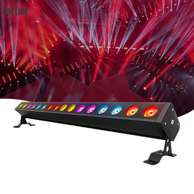 ضوء تأثير المسرح المهني طول 1 متر DMX 16x5W RGBW 6in1 غسالة الحائط LED Pixel Bar