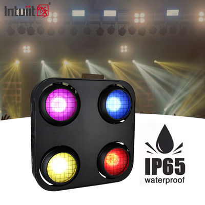 4x90w DMX512 تحكم RGB LED الإضاءة المسرحية ضوء العمياء المقاوم للماء مع جسم الألومنيوم IP65