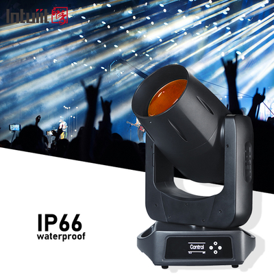 مصباح رأس متحرك خارجي IP66 للمسرح، شعاع ضوئي 200 واط، LED مقاوم للماء، وضع التحكم DMX512، مصباح رأس متحرك مقاوم للماء 200 واط