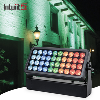 IP65 40x10W RGBW LED City Stage Light إشارة المبنى في الهواء الطلق الإضاءة المعمارية للفيضانات