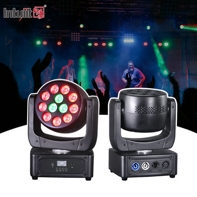 12*8W مصابيح رأس متحركة RGBW مصابيح المسرح LED DMX512 مصابيح غسيل للدي جي ديسكو KTV حفل زفاف