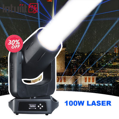 ضوء ليزر رأس متحرك 100W CMY للزفاف