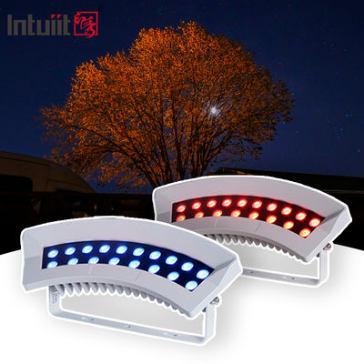 ضوء كشاف شجرة LED RGBW احترافي مقاوم للماء IP65 DMX512 ضوء كشاف LED لواجهة خارجية 36 واط