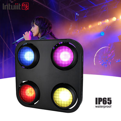 4X90W 4 عيون LED كوب العمياء الضوء أمبر الدافئ الأبيض 2In1 Ip65 مقاوم للماء مصباح المسرح LED