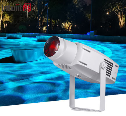 400 واط للخارج IP65 LED Logo Gobo Projector ضوء تأثير موجة المياه للإعلانات مقاوم للأحوال الجوية