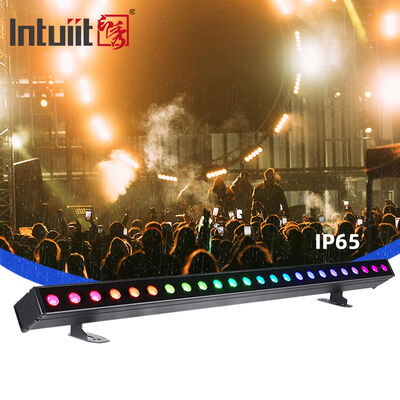 24x2 واط RGBW LED غسالة جدارية مقاومة للماء IP65 إضاءة خارجية لواجهة المناظر الطبيعية