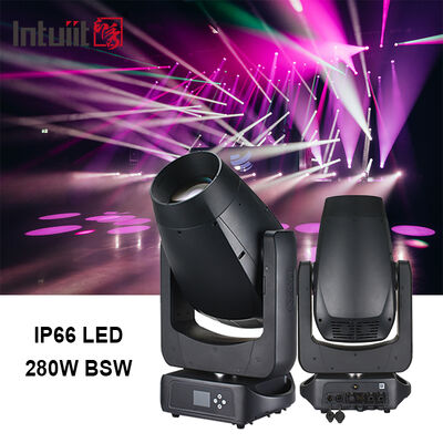 CMY 280W LED Moving Head 3-in-1 Beam Spot Wash ضوء المسرح الهجين للمسرح المهني حفل زفاف أداء عرض مباشر
