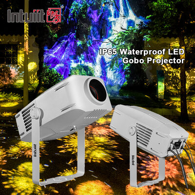 مصباح LED Gobo Projector Light 400W Rotating Logo Image Projector DMX512 الإضاءة المسرحية لحدث معرض عرض احترافي