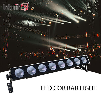 بكسل التحكم 8x15 واط RGB 3in1 LED شريط خطي DMX512 داخلي الجدار غسالة المرحلة غسل ضوء لحفل زفاف قاعة الولائم نادي
