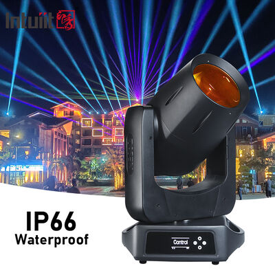 IP66 مقاوم للماء 100 واط CMY ليزر ضوء متحرك رئيسي ضيق للغاية 0.8 درجة زاوية شعاع إضاءة المسرح الخارجية DMX512