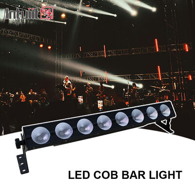 8x15W RGB 3 في 1 DMX512 LED خطي غسالة الحائط مضوء الحانة المرحلة