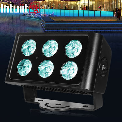 مصنع إضاءة LED خارجي ليد فلود لايت 6 * 5 وات 4 في 1 RGBW
