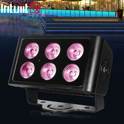 IP65 DMX في الهواء الطلق / داخلي إضاءة المسرح RGBW 40W أدى الأضواء الكاشفة