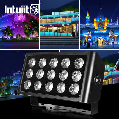 80W الهندسة المعمارية الصناعية وأضواء المسرح الأضواء الكاشفة RGB في الهواء الطلق التجهيزات التجارية