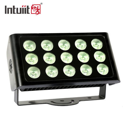التجارية 15 * 5W 4-IN-1 Rgbw LED Motions المسرح الإضاءة الخارجية أضواء الفيضانات على الرفوف