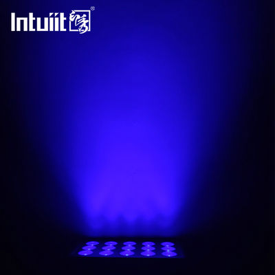 60 هرتز RGBW 4 في 1 LED أضواء كاشفة المرحلة مات أسود الإسكان