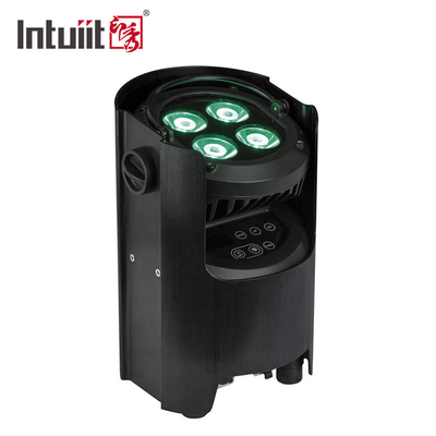 240V بطارية تعمل بالطاقة LED أضواء المرحلة بار Rgbw 4 في 1 DJ حدث الزفاف اللاسلكية أدى Uplight