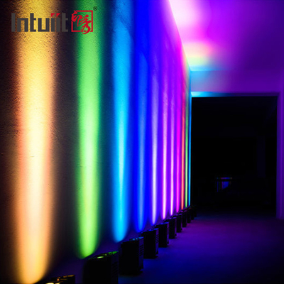 بطارية Dmx لاسلكية تعمل بالبطارية Led Par Uplights 4 * 12W RGBAW UV 4 في 1 لحفل زفاف DJ