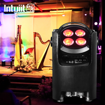 10 ° شعاع IP65 75W بطارية تعمل بالطاقة LED أضواء المرحلة أدى ضوء الاسمية