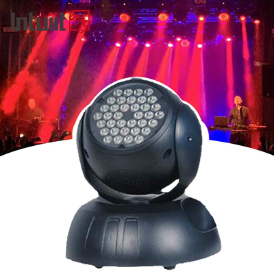 12CH المرحلة LED تأثير الضوء Rgbw بقيادة متحرك رئيس 36 * 3w لمشروع دي جي